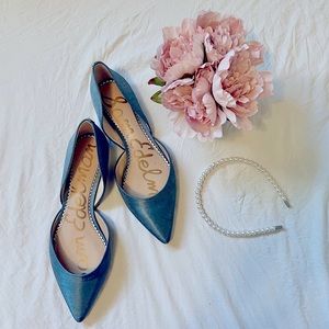 Sam Edelman | Rodney Flats- Light/pale blue color